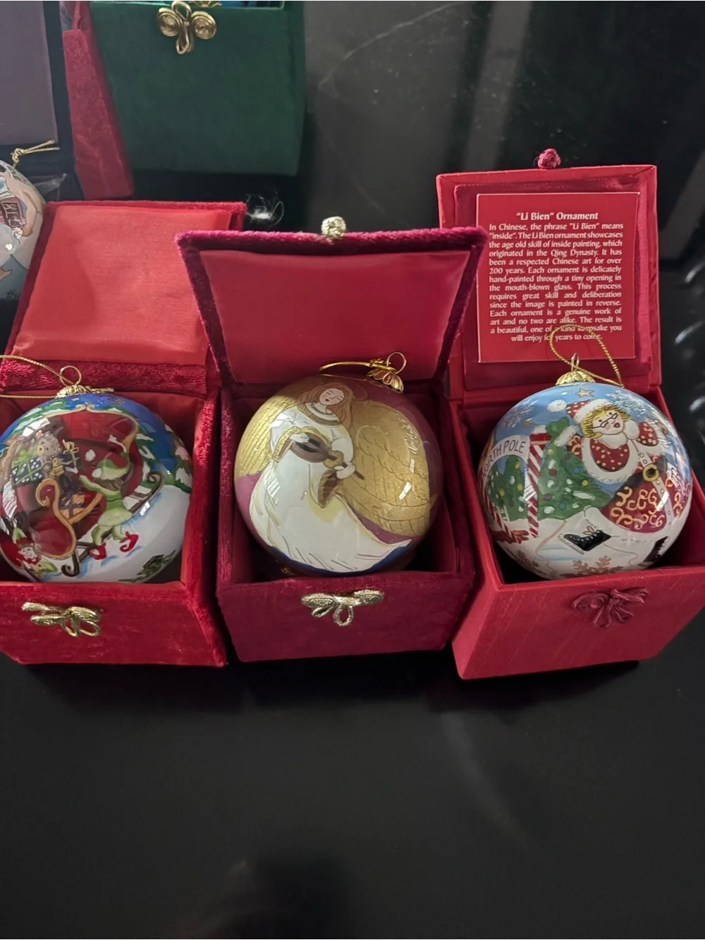 Pier 1 Li Bien ornaments Bundle of ten